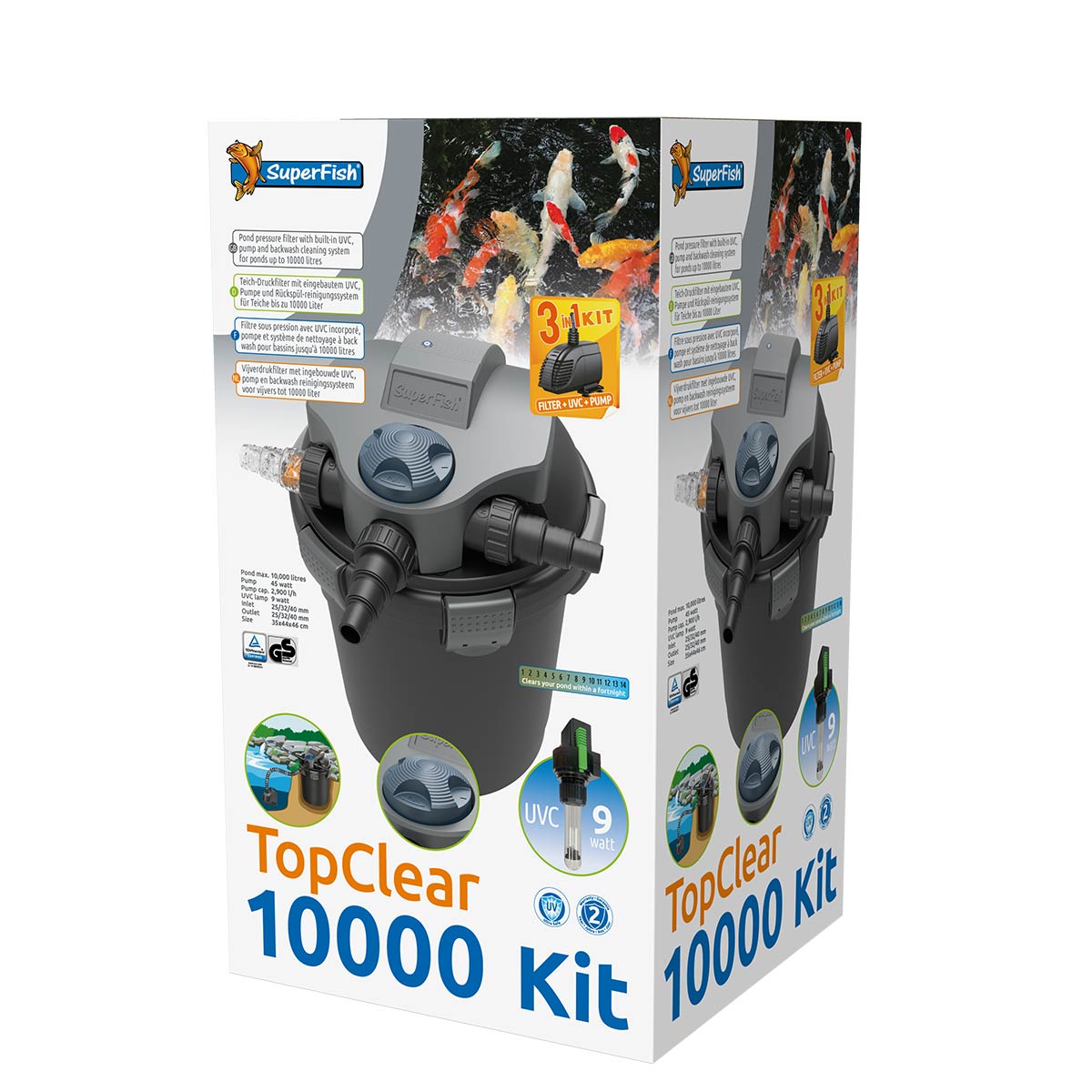 SuperFish TopClear Kit 10000 von Superfish