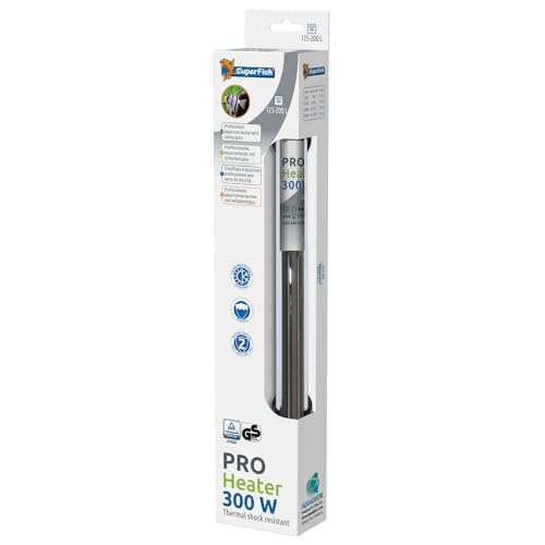 Superfish Pro Heater 300 W für Aquarien mit Einer Größe von 125-200 l (35 cm) von Superfish