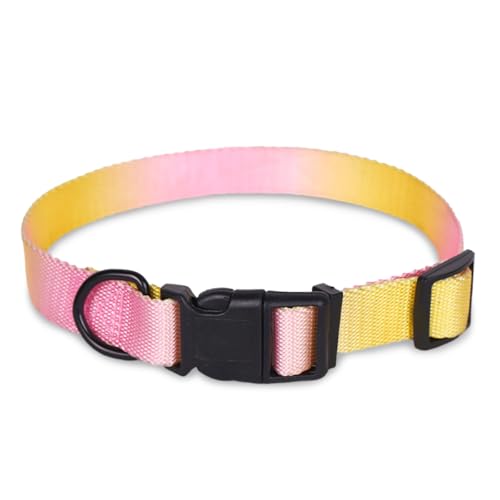 Hundehalsband Yellow Pink L von Supet