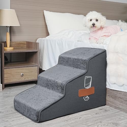 Supet Hundetreppe für Bett, Sofa, Treppe 06-Grey-M von Supet