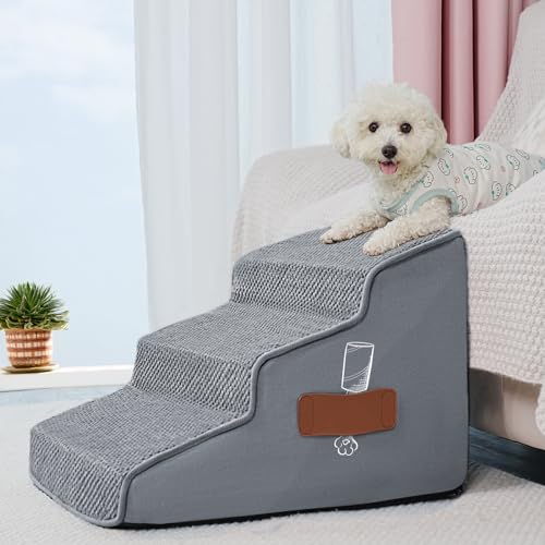 Supet Hundetreppe für Bett, Sofa, Treppe 07-Grey-S von Supet