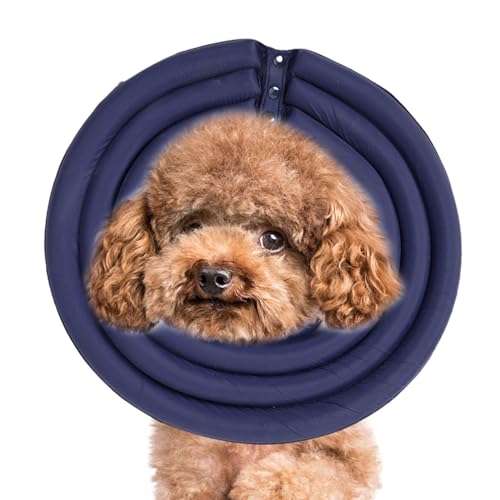Suphyee Donut-Halsband für Hunde, verstellbare Hundekegel,Erholungskegel für Hunde - Hunde-Erholungs-Halsband, Haustier-Hunde-Erholungs-Donut für große, mittlere und kleine Rassen von Suphyee