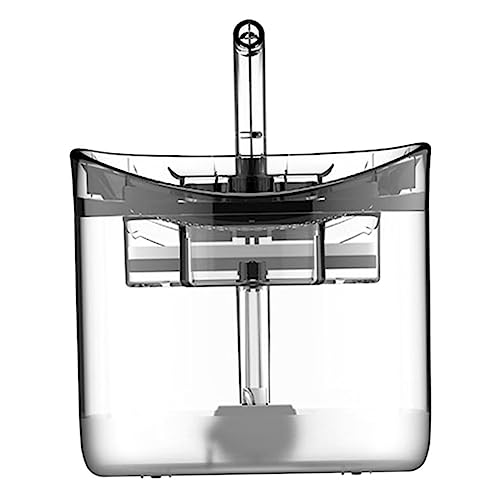 Supvox Intelligente Automatische Trinkbrunnen Für Katzen Und Hunde Elektronischer Wasserspender Mit EU Stecker Transparente Basis Ideales Futterzubehör Für Haustiere Hygienischer von Supvox