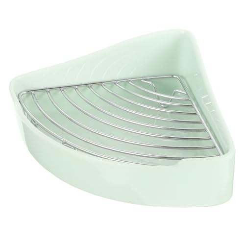 SUPVOX Dreieckige Kaninchen Toilette aus Keramik mit Abnehmbarem Rostfreiem Gitternetz Tragbare Kleintier Streubox für Meerschweinchen Hamster und Chinchillas Platzsparend und Einfach zu SUPVOX Dreieckige Kaninchen Toilette aus Keramik mit Abnehmbarem Rostfreiem Gitternetz Tragbare Kleintier Streubox für Meerschweinchen Hamster und Chinchillas Platzsparend und Einfach zu von Supvox