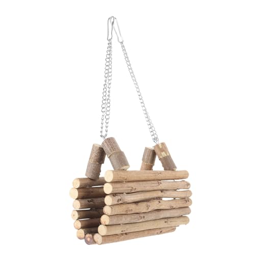 SUPVOX Hamster Kauspielzeug aus Stabilem Holz Multifunktionale Hängematte und Kletterspielzeug Langlebig Einfach zu Montieren Geeignet für Syrische Hamster und Kleintierkäfige SUPVOX Hamster Kauspielzeug aus Stabilem Holz Multifunktionale Hängematte und Kletterspielzeug Langlebig Einfach zu Montieren Geeignet für Syrische Hamster und Kleintierkäfige von Supvox