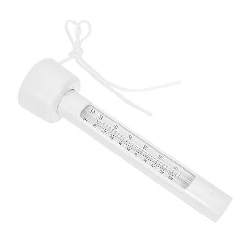 SUPVOX Reptilien-Thermometer Teichthermometer Für Teiche Im Freien Poolthermometer Spas -Thermometer Schwimmendes Temperaturthermometer Wassertemperaturmesser Schwimmzubehör Weiß Plastik SUPVOX Reptilien-Thermometer Teichthermometer Für Teiche Im Freien Poolthermometer Spas -Thermometer Schwimmendes Temperaturthermometer Wassertemperaturmesser Schwimmzubehör Weiß Plastik von Supvox