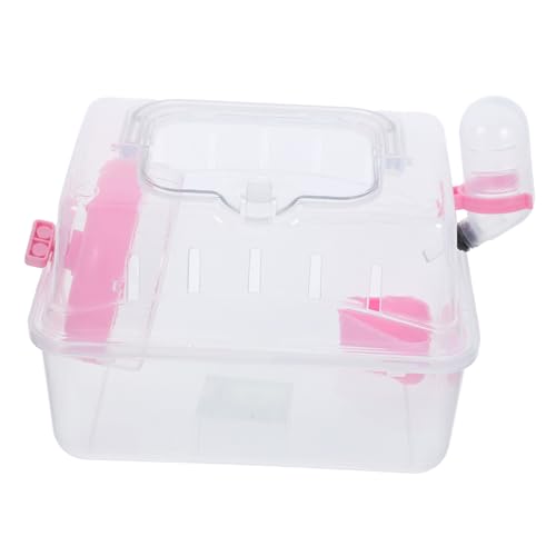 SUPVOX Transparenter Hamsterkäfig aus Tragbare Kleintier Transportbox für Zwerghamster und Kleine Tiere Sicherer Outdoor Reisekäfig Leicht zu Reinigen für Haustierreisen und SUPVOX Transparenter Hamsterkäfig aus Tragbare Kleintier Transportbox für Zwerghamster und Kleine Tiere Sicherer Outdoor Reisekäfig Leicht zu Reinigen für Haustierreisen und von Supvox