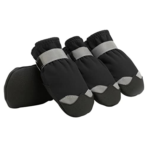 Supvox 1 Set Haustier Schneestiefel -Skid Hundeschuhe Regenstiefel Für Hunde Schneehundstiefel Handgefühl Waschbar von Supvox