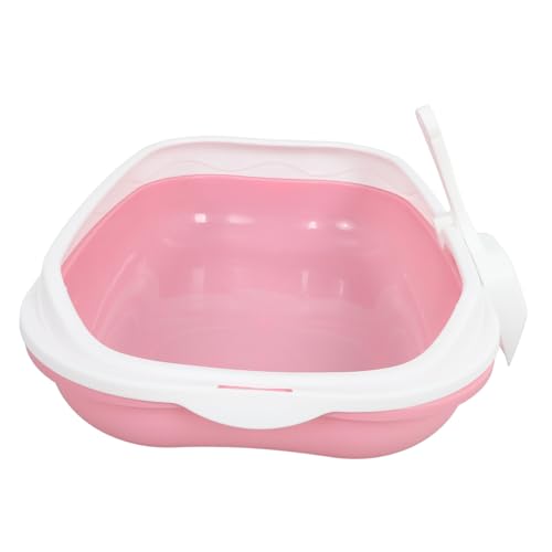 Supvox 1 Satz Katzentoilette Kätzchen Saubere Toilette Rosa Abs von Supvox