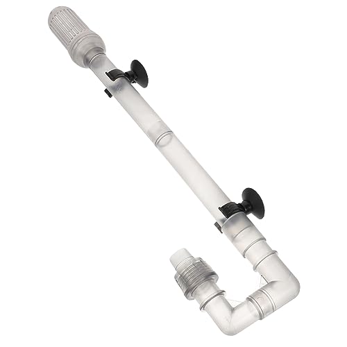 Supvox 1 Satz Rohrverschraubungen für Aquarien Teichpumpen Wasser Pumpenaquarium Bausatz Aquarium Einlassrohr Tank Kunststoffrohr für Fischbehälter Aquariumfilter klein Robust Abs Grey von Supvox