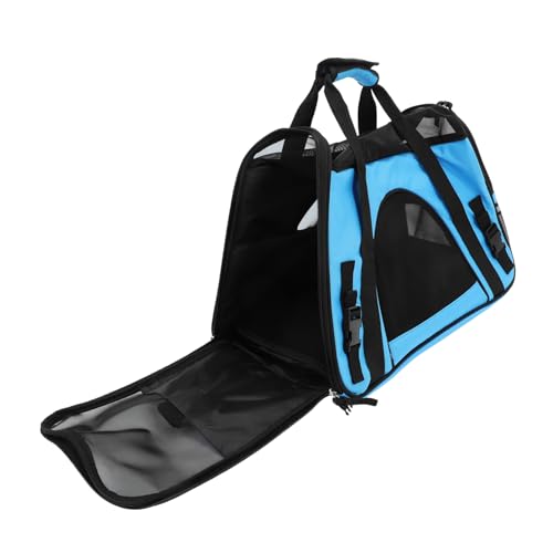 Supvox 1 Stück Hundetasche für draußen kuscheltiere aufbewahrung Kuscheltier aufbewahrung catbag Katzentransporter Kühlbox-Unterlage für Hunde Katzentasche Reisetasche für Katzen Sky-Blue von Supvox