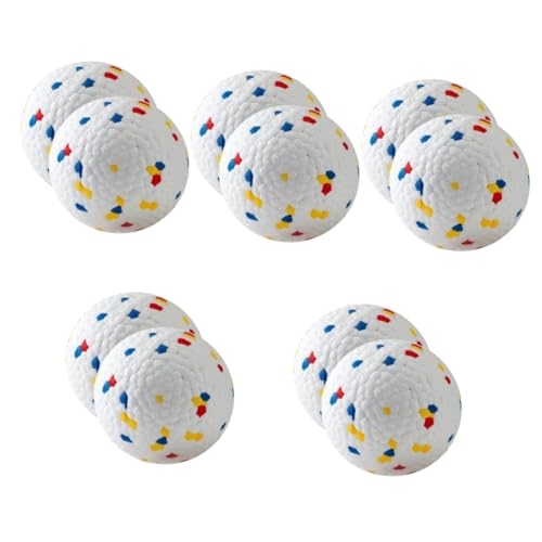 Supvox 10 STK Hüpfender Ball interaktives Spielzeug Stress Balls Zahnbürstenspielzeug für Hunde Sound-Spielzeug für Haustiere Spielzeuge kleine Bälle für Hunde Hund kleine Bälle Hündchen von Supvox