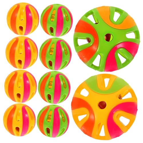 Supvox Katzenspielzeug-Glocke 10 Stück Einzigartig Geformte Bälle Lustiges und Spannendes Haustierspielzeug für Katzen Geistige und Körperliche Ertüchtigung Supvox Katzenspielzeug-Glocke 10 Stück Einzigartig Geformte Bälle Lustiges und Spannendes Haustierspielzeug für Katzen Geistige und Körperliche Ertüchtigung von Supvox