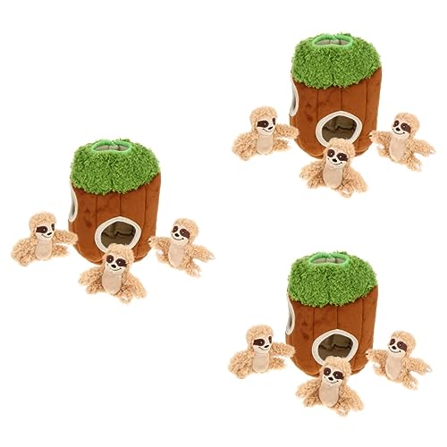 Supvox 12 STK Haustier Spielzeug Plüschtier Interactive Dog Toys Hunde quietschender Ball Halloween-Spielzeug Rätsel ausgestopftes Tier interaktives Hundeplüschspielzeug Hundespielzeug von Supvox