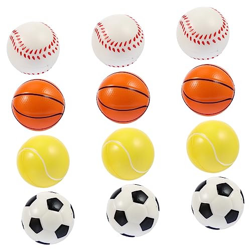 Supvox 12st Spielzeugball Für Haustiere Hundespielzeug Fußball Hundefußball Ball Für Hunde Beiß Für Welpen Hundeball Hundespielzeugbälle Hund Kleine Hunde Hundesachen Pu Colorful von Supvox