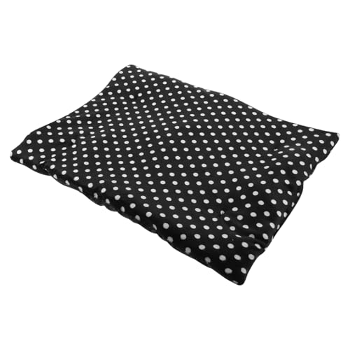 Supvox 1Stk Heizkissen pet Heating pad Haustier-Heizmatte Kleine Heizdecke für Haustiere Hunde kühlmatte Kühldecke für Hunde Schlafkissen für Haustiere beheiztes hundebett Baumwolle Black von Supvox