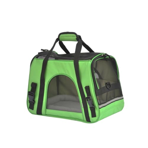 Supvox 1Stk Katzentransporter Hundetasche für draußen Tragetasche für Haustiere Rucksack für Haustiere hundekotbeutel pet Supplies Haustierhandtasche Reisetasche für Katzen Green von Supvox