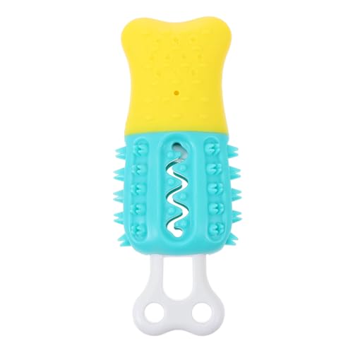 Supvox 1Stk kauen Hundekauen Hundespielzeug mit Haustiergesicht Kauer Tiere Interactive Dog Toys Dog chew Toy Zahnbürste für die Zahnpflege Beiß für Welpen Blue von Supvox