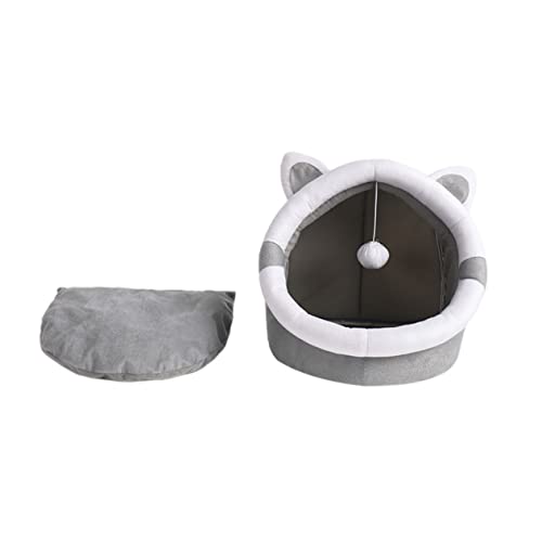 Supvox 1Stk Katzennest Outdoor-Katzenhaus für den Winter Beheiztes Katzenbett im Freien haustierbett pet Bed Schlafmatten Schlafkissen Haustier-Schlafbett warmes Katzenhaus abnehmbar Zelt von Supvox