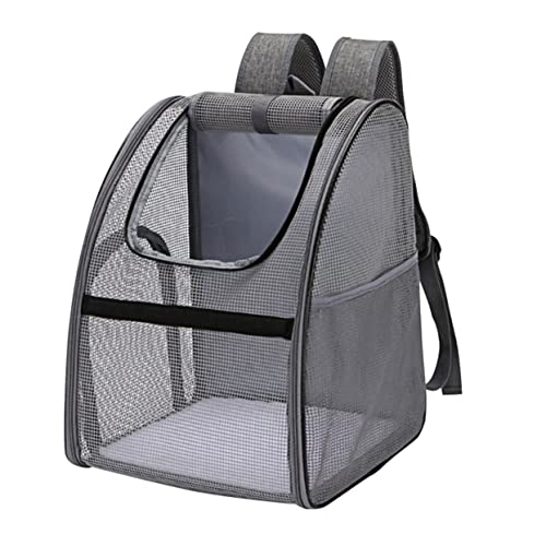 Supvox Katzentasche Haustier-torsack Netz-Haustier-Rucksack Schultertasche für Haustiere Reisetasche für Haustiere Katzen-/hundetragetasche von Supvox