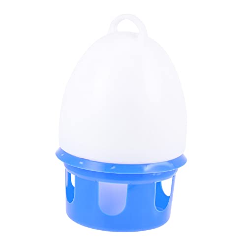 Supvox 1stk Taubenkessel Taube Selbsttrinker Tränken Getränkespender Futterspender Taubentrinkspender Automatischer Wasserspender Für Vögel Taube Tränke Taubenversorgung Flasche Blue PVC von Supvox