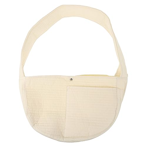 Supvox Pet Sling Tragetasche Für Katzen Und Hunde Bequeme Schultertasche Für Unterwegs Faltbare Tragbare Haustiertragetasche Beige Ideal Für Reisen Mit Kleinen Haustieren Bis 8 von Supvox