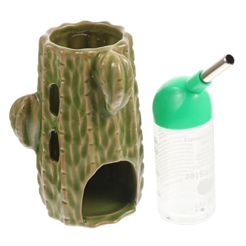 Supvox 2 Sets Hamster Wasserflasche Versteck Wasserflasche Vogel Tränke Kleintier Wasserflasche Papagei Wasserflasche Chinchilla Flasche Hasen Zubehör Meerschweinchen von Supvox