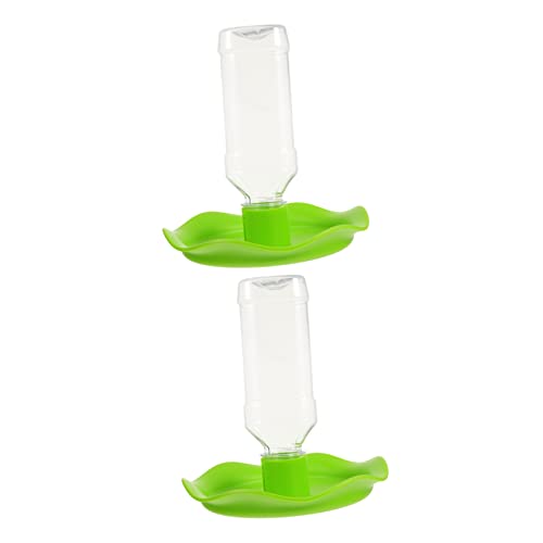 Supvox 2er-Pack Blatt-Haustier-wasserbecken Eidechsen-wasserspender Reptilien-zubehör-Feeder Supvox 2er-Pack Blatt-Haustier-wasserbecken Eidechsen-wasserspender Reptilien-zubehör-Feeder von Supvox