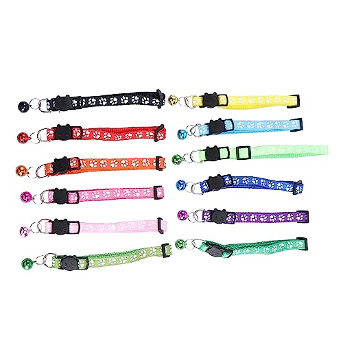 Supvox 24 STK Glockenhalsband für Halskettenhalsband für Haustiere Katzenglockenriemen hundezubehör Dog Accessories eine Halskette Hundehalsband Haustier Hund Mode von Supvox