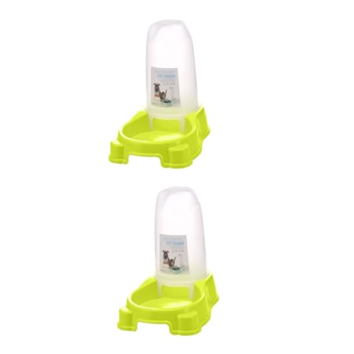 Supvox 2 Stücke Hund Katze Automatische Pet Feeder Wasser Dispenser Non-pad Pp Zu Waschen Lebensmittel Verbrauch Kontrolle Pet Supplies von Supvox