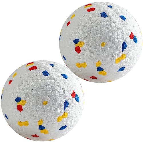 Supvox 2St Hüpfender Ball interaktiver Hund Welpenbälle für kleine Hunde interaktives Spielzeug Stress Balls Spielzeuge Ball für Hund Bälle für Hunde Aggressive Kauer Hündchen Hundeball von Supvox