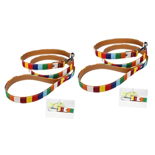 Supvox 2St Hundetraining führen hundegurt hundelaufband Welpenhalsband Produkte für Haustiere aus Bleiseilen keilriemen für Haustiere für Hunde Hündchen von Supvox