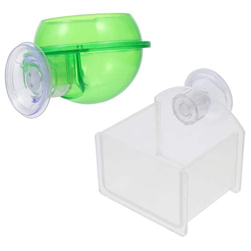 Supvox 2pcs Lizard Wasser Feeder Automatische Haustiere Waterer Dispenser Für Reptil Pad Für Gecko Lizard Chameleon von Supvox