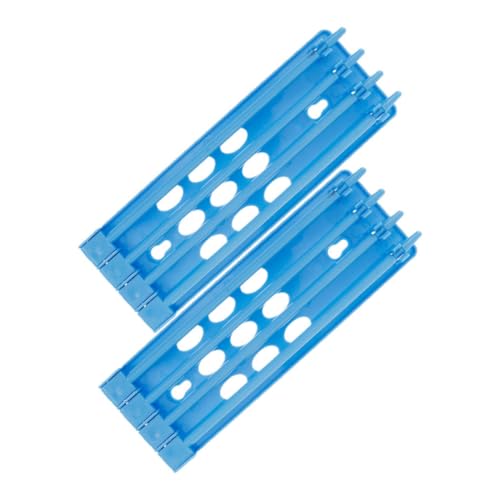 Supvox 2St Zubehör für den Taubensport Taubenringständer Taubenbandhalter Taubenrastständer Ständer für Geflügelbeinbänder Ringhalter für Taubenbeine Plastik Blue von Supvox