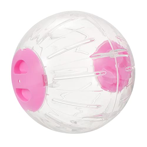 Supvox 2st Hamster Laufball Hamsterzubehör Mini-zubehör Haustier Spielzeug Laufräder Für Kleintiere Transparenter Laufball Hamster-Gymnastikball Spielzeuge Rosa Rolle Plastik Eichhörnchen von Supvox