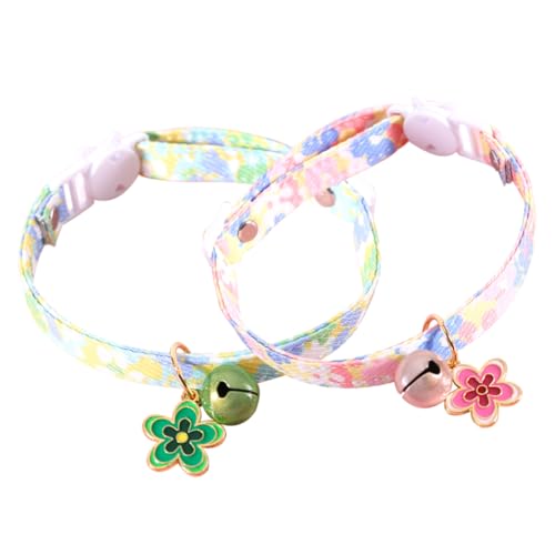 Supvox 2st Haustierhalsband Dekoratives Hundehalsband Katzenhalsband Zartes Hundehalsband Cartoon-hundehalsband Haustier Hundehalsband Katzenversorgung Kätzchen Geschenk Baumwolle von Supvox