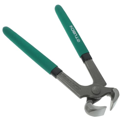 Supvox 2st Schafhufzange Hufeisenschere Ziegenhufzange Trimmer Schafschermaschinen Veterinärbedarf Rinder-Pferde-fußschere Hufschneider Rinderhufschere Dark Green Rostfreier Stahl von Supvox