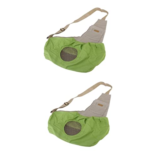 Supvox 2st Tasche Aus Segeltuch Für Haustiere Kleine Umhängetasche Aus Segeltuch Tragetasche Für Haustiere Umhängetasche Für Haustiere von Supvox