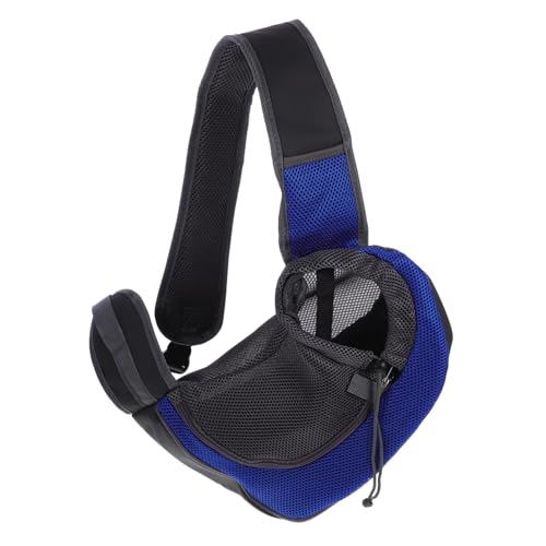 Supvox 2st Transportboxen Für Haustiere Reisetasche Für Hunde Umhängetasche Hundetragetasche Vordertasche Für Haustiere Kleines Hundegeschirr Hunde Reisen Kaninchenträger Blue von Supvox