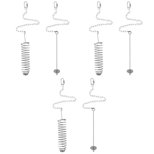 Supvox 3 Sätze Papageien-obstkiste Obsthalter Für Papagei Halter Für Lebensmittelsticks Gemüsehalter Für Vögel Papageienfruchtgabeln Vogelhäuschen Rostfreier Stahl Silver 2 Stück * 3 von Supvox