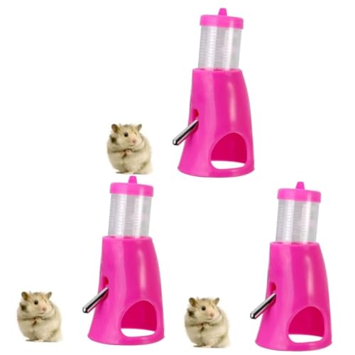 Supvox 3 Stück Hamster Wasserflaschenspender Hamster Wasserspender Hamster Wasserflaschen Zuführung Hamster Wasser Zuführung von Supvox