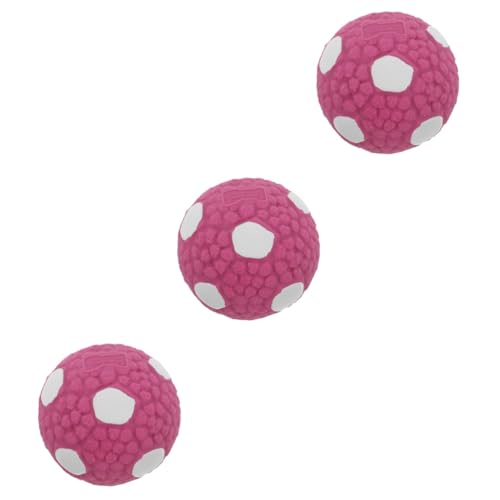 Supvox 3 Stück Hundespielzeugball Welpen Kauspielzeug Outdoor Spielset Hundebälle Hundekauspielzeugbälle Für Hunde Aggressive Kauer Hundespielzeugbälle Für Hunde Zum Apportieren von Supvox