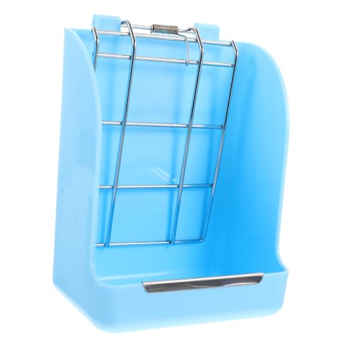 Supvox 3St Hasengrasständer Kaninchenfutter für Käfige Hamster-Grasregal Hühnerfutter Essen Hasen heuraufe Heu Rack Häschen-Feeder Futterstelle für Kaninchen Verzinktes Gitter Blue von Supvox