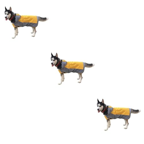 Supvox 3St Hunderegenmantel Regenjacke für Haustiere Hunde-Regen-Hoodie Haustier-Hoodie Hunde regencape Regenjacken für Hunde wimperntusche Regenmantel für Haustiere Regenmantel für Hunde von Supvox