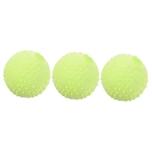 Supvox 3St Hundespielzeugball Interactive Dog Toys interaktiver hundeball Hundebälle kaubälle für Hunde Kleiner Welpenball Kleiner Hund Haustier Spielzeug Mahlkugel Trainingsball Gummi von Supvox