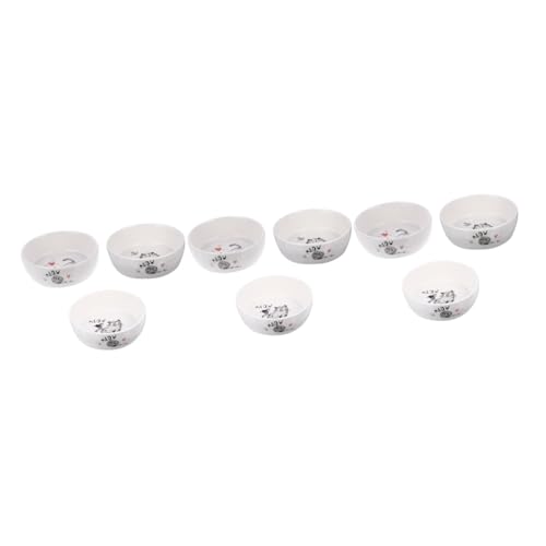 Supvox 3St Katzennapf süße Katzennäpfe Welpe Katze Schleife pet Bowl wasserschale Haustiernapf Schüssel Schale für Katzenkätzchen die Katze Kätzchen Schüssel Futternapf Hündchen Zubringer von Supvox