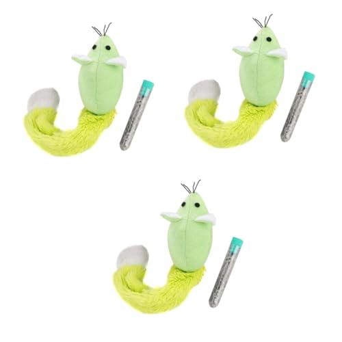 Supvox 3stücke Pet Cat Toy Mit Katzenminze Interaktives Mausspielzeug Mit Langem Für Katzen Attraktives Katzenspielzeug Grün Beschäftigung Spielinstinkte Supvox 3stücke Pet Cat Toy Mit Katzenminze Interaktives Mausspielzeug Mit Langem Für Katzen Attraktives Katzenspielzeug Grün Beschäftigung Spielinstinkte von Supvox