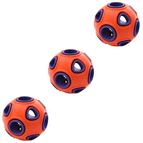 Supvox 3St auslaufender Futterball Hundepuzzle Ballspielzeug für Hunde Hunde-intelligenzspielzeug hundeintelligenz Spielzeug Spielzeuge Leck Spielball Hundetrainingsspielzeug von Supvox