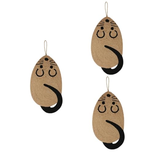 Supvox 3st Katzenschleifmatte Katzenkratzer Sisal-kratzunterlage Sisalmatte Katzenkratzbrett Katzenhaus Karton Katze Kratzt Schlafmatte Für Katzen Kratzen Brett Greifen Hängend Supvox 3st Katzenschleifmatte Katzenkratzer Sisal-kratzunterlage Sisalmatte Katzenkratzbrett Katzenhaus Karton Katze Kratzt Schlafmatte Für Katzen Kratzen Brett Greifen Hängend von Supvox