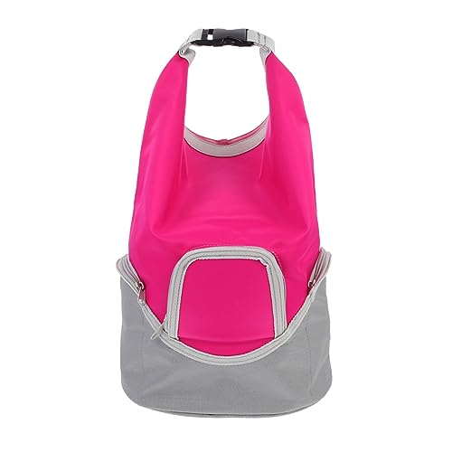 Supvox 3st Rucksack Für Haustiere Reisetasche Für Welpen Umhängetasche Hundefutter Reisetasche Reisebehälter Für Hundefutter Reisetaschen Reisen Haustierkiste Wasserdicht Rot Polyester von Supvox